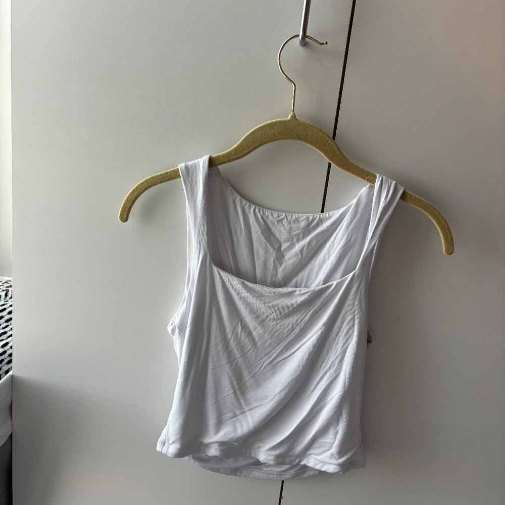 Perfect Basic White Tank, Going Out Top - image 1